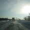 Snow smoke and peat smoke in -22°C