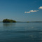 Very hot August day at lake Mälaren