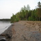 An excellent beach and bathing place in lake Väsman, with shallow bottom for more than 100 meters out.