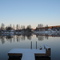 Lake Nottjärn in early winter times