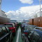 The ferry to Visingsö on a windy day