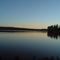 Letsjön i skymning