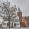 Adlerapotheke und Stiftskirche