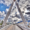 Brücke und Wolken I