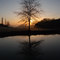 Sonnenaufgang am Kaumer Weiher