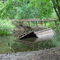 old bridge ruins over the Pithlachascotee River, rural Pasco county, Florida (6-6-2007)