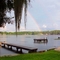 rainbow over lake padget, Land O Lakes, Florida (2002) 2