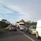 Holiday Traffic backlog due to roadworks on the N11