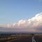 View of the Chelmsford Dam and Northern Drakensberg from the N11