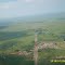 Paraglider View of N11 and Dundee road intersection road construction