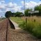 remains of the railway station in Frankfort