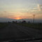 Sunset over the berg