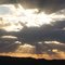 Amazing sunset over Free State