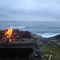 braai with view of see