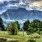 Cathkin Peak. Messed with the exposure to show the depth.