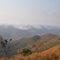Mist flowing over mountains