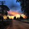 Farm Road Sunset