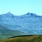 View of Masubasuba Pass through Hodgson's Peaks