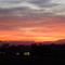 Sun setting over Uitenhage