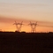 Power Lines at Sunset