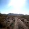 Trail through the desert near the Estrellas