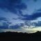 Mountain skyline