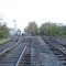 Train at cement place