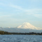 Rainier From out on the Lake