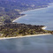 Aerial of Malibu Coastline at Point Dume State Beach