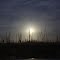 Everglades and the Moon - West view from Okeechobee Road - Miramar, Fl USA