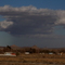Cloud over the desert