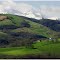 Les Pyrénées vues depuis Barcus