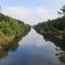 Le canal des étangs depuis le pont de l'Esquirot