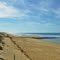 Immensité de la plage côte atlantique -Lacanau