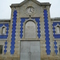 Arsac - le château : le chai bleu Matisse