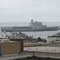 Jeanne d'Arc désarmée après son dernier voyage Brest 06 2011