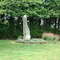 menhir à Croaz an Teurec à Saint-Goazec (Finistère)