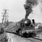  Train Touristique du Limousin - Périgord  Ligne Limoges Montluçon. Arrêt en gare de la Brionne peu avant Guéret.