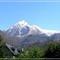 Paysage depuis les gorges de Luz saint Sauveur