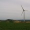Eolienne sur les côteaux d'Avignonet et Monferrand.