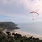 baie d'Ecalgrain . En vol sous LOL 20 m2 , by Caroline