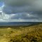 Ciel de plomb, ciel normand! Vue de la plage de Biville vers Beaumont -Hague, Herqueville et Dannery
