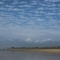Hauteville-sur-Mer depuis la plage d'Annoville (Manche - France)