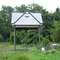The University of Florida Bat House.  Located on the school's campus, the bat house was built to occupy the Brazilian Free-Tailed Bat and the Southeastern Bat colonies that were removed from the athletic stadium bleachers.  The population of the bat house is over 20,000 and is the largest occupied bat house in North America.