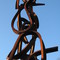 Gouvieux - Domaine des Fontaines : sculpture on reception area 2