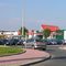Centre Commercial Plan de campagne. Rond point du Chemin des Rigons.
