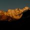 mont blanc sunset