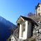 La chapelle de Montvernier au second plan