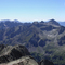Panorama desde cima Clarabides: Desde Gourge Blancs hasta Bachimala
