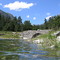 Pyrénées, Néouvielle, Lac de l'Oule, amont du lac.